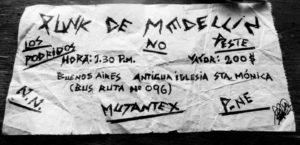Malos Aires: el cura, los punk, y la policía. Primer festival de punk en Medellín (1986) - 